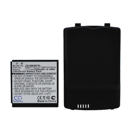 Bsc Preferred Samsung Captivate I897 SGH-i897 Mobile Phone Replacement Battery CS-SMI897XL.2